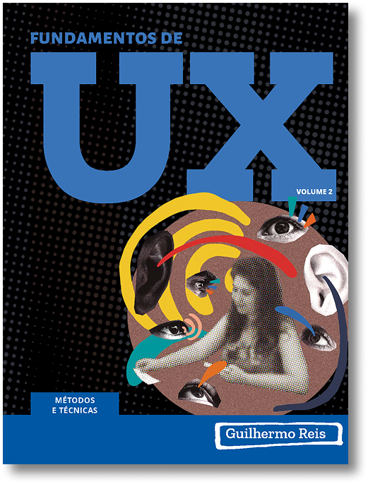 Capa do livro Fundamentos de UX volume 2: métodos e técnicas