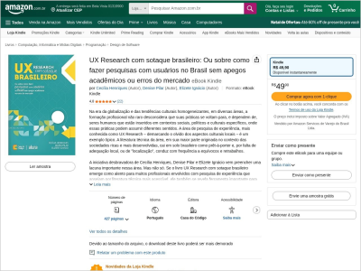 Imagem do post UX Research com sotaque brasileiro: Ou sobre como fazer pesquisas com usuários no Brasil sem apegos acadêmicos ou erros do mercado
