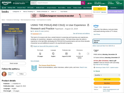 Imagem do post USING THE PSSUQ AND CSUQ: in User Experience Research and Practice