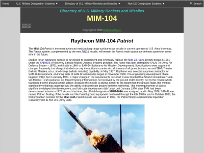 Imagem do post Raytheon MIM-104 Patriot