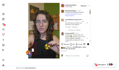 Imagem do post O símbolo da radiação ionizante!