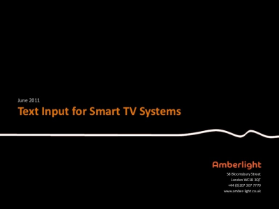 Imagem do post Interactive tv text input usability report 2011