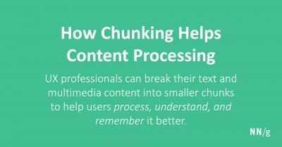 Imagem do post How Chunking Helps Content Processing