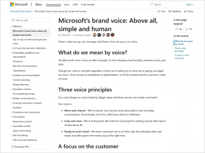 Imagem do post Microsoft's brand voice: Above all, simple and human