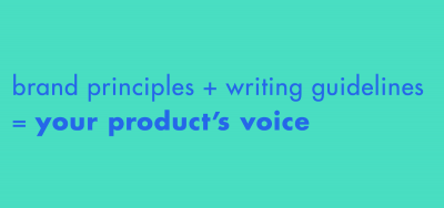 Imagem do post Creating your product’s tone and voice