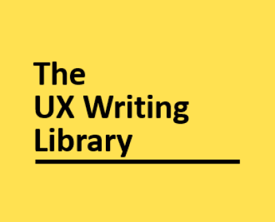 Imagem do post UX Writing Library - Inspiration