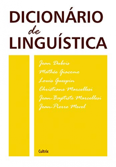 Imagem do post Dicionário de Linguística - Nova Edição
