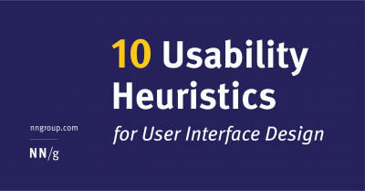 Imagem do post 10 Heuristics for User Interface Design: Article by Jakob Nielsen