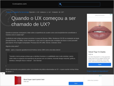 Imagem do post Quando o UX começou a ser chamado de UX?