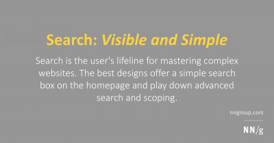 Imagem do post Search: Visible and Simple