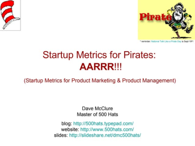 Imagem do post Startup Metrics for Pirates: AARRR‼!