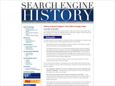 Imagem do post History of Search Engines: From 1945 to Google Today