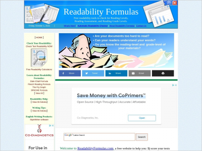 Imagem do post Readability Formulas