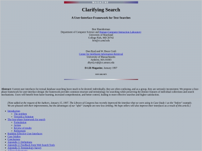 Imagem do post Clarifying Search: A User-Interface Framework for Text Searches