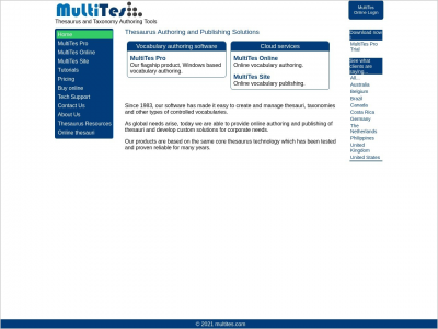 Imagem do post Multites - Thesaurus and Taxonomy Authoring Solutions