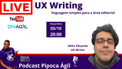Imagem do post UX Writing - linguagem simples para a área editorial
