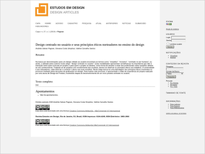 Imagem do post Design centrado no usuário e seus princípios éticos norteadores no ensino do design
