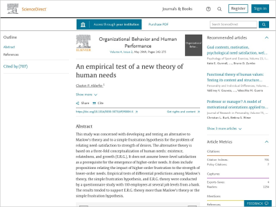 Imagem do post An empirical test of a new theory of human needs