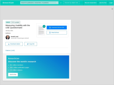 Imagem do post Measuring Usability with the USE Questionnaire